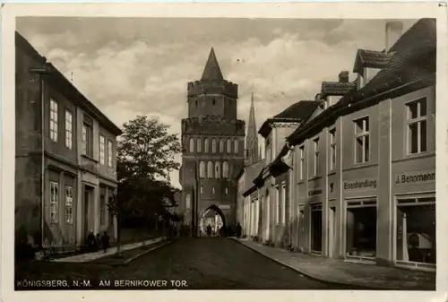 Königsberg in der Neumark - Am Bernikower Tor - Feldpost 3. Reich -481886