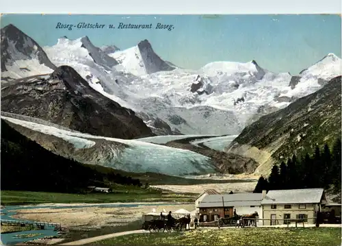 Roseg-Gletscher und Restaurant -482608