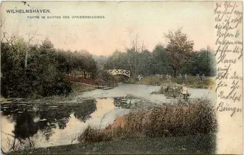 Wilhelmshaven -Garten des OffizierskasinosKasinopark -483794