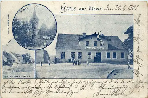 Gruss aus Stöven - Gasthaus Borchert -481946