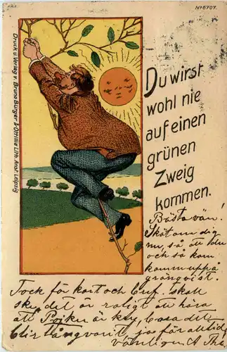 Humor - Du wirst nie auf einen grünen Zweig kommen -482784