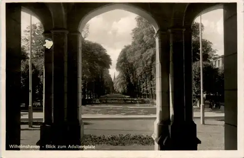 Wilhelmshaven - Blick zum Adalbertplatz -483470