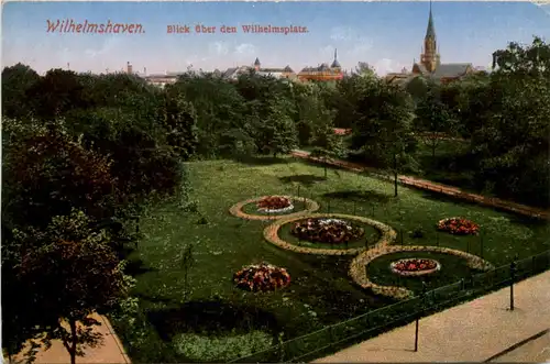 Wilhelmshaven - Blick über den Wilhlemplatz -483550