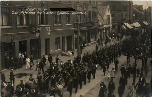 Wilhelmshaven - Aufziehen der Wache - Marine Infanterie -481126