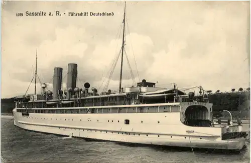 Sassnitz auf Rügen - Fährschiff Deutschland -482960