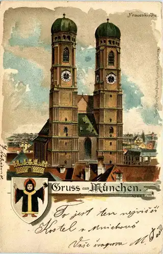 Gruss aus München - Litho -93756