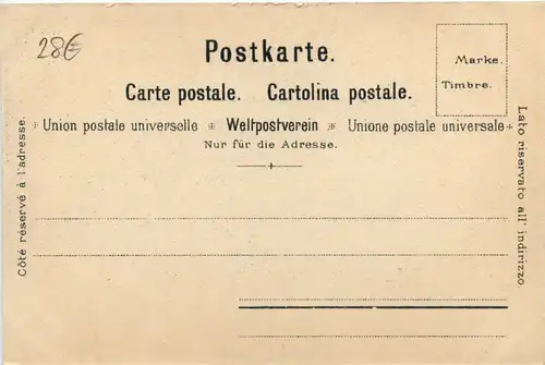 Luzern - Gütschbahn Künstlerkarte Steinmann -482652