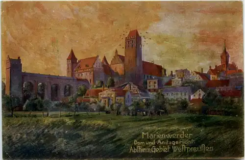 Marienwerder - Abstimmungsgebiet Westpreussen -482506