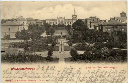 Wilhelmshaven - Adalbertplatz -483384