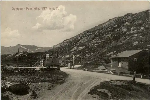 Splügen-Passhöhe -482646
