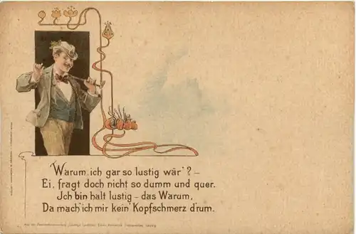 Warum ich gar so lustig war -482832