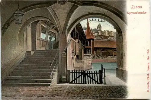 Luzern - Spreuerbrücke -482666