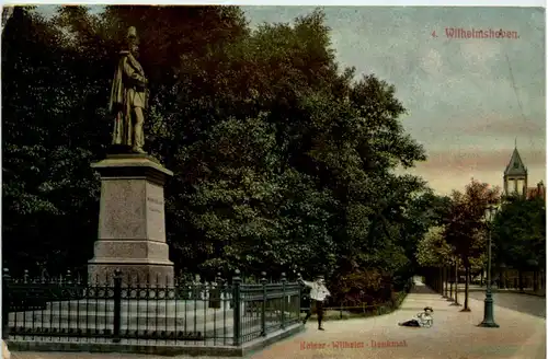 Gruss aus Wilhelmshaven - Kaiser Wilhelm Denkmal -483300