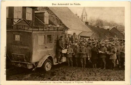 Ankunft der deutschen Feldpost in Filipowo -482972