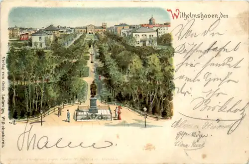 Wilhelmshaven - Adalbertstrasse - Litho -483380