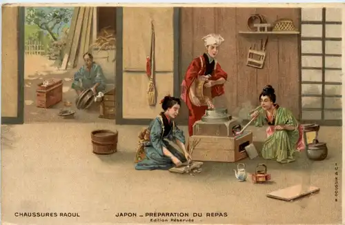 Japan - Preparation du Repas -484590