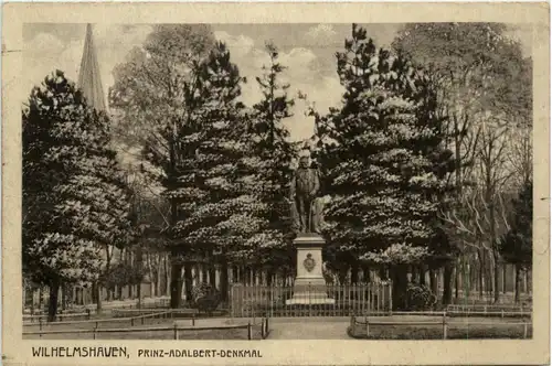 Wilhelmshaven - Prinz Adalbert Denkmal -483524