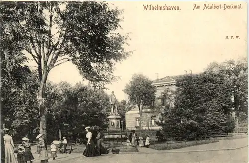 Wilhelmshaven - Am Adalbert Denkmal -483528