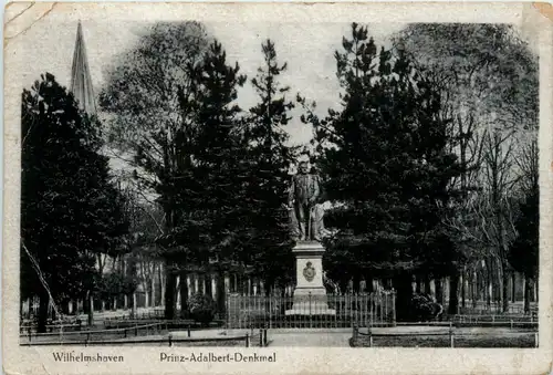Wilhelmshaven - Prinz Adalbert Denkmal -483520