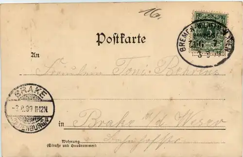 Wilhelmshaven - Adalbert Denkmal -483540