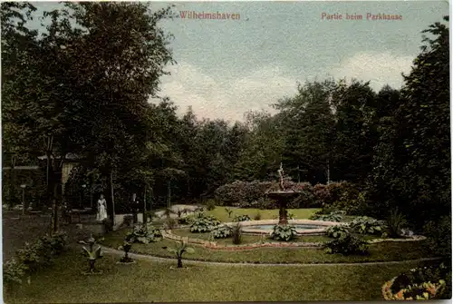 Gruss aus Wilhelmshaven - Partie beim Parkhause -483784