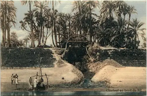 Chadouf au bord du Nil -484870