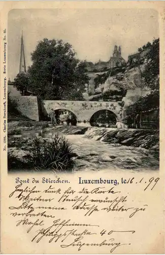 Luxemburg - Pont du Stierchen -459192