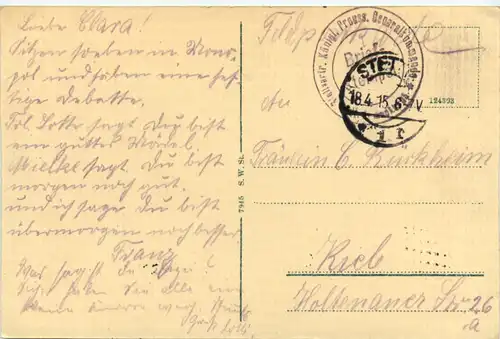 Stettin - Hakenterrasse - Feldpost -482042