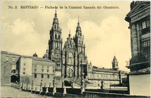 Santiago - Fachada del Obradoiro -484990