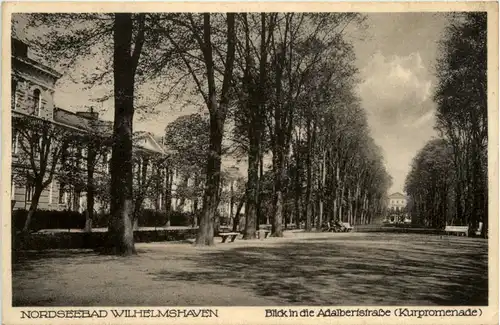 Wilhelmshaven - Blick in die Adalbertstrasse -483472