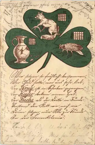 Krug Käfer Fuchs - Kleeblatt -94752
