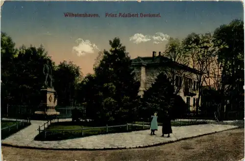 Wilhelmshaven - Prinz Adalbert Denkmal -483512