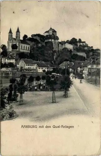 Aarburg mit Quai-Anlagen -483940