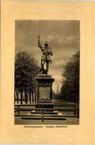 Wilhelmshaven - Coligny Denkmal -483466