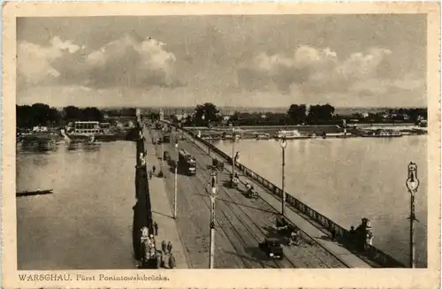 Warschau - Fürst Poniatowskibrücke -482282