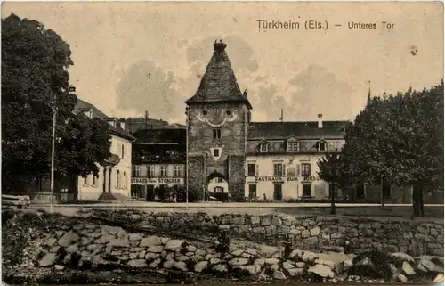 Türkheim - Unteres Tor - Feldpost Ortskomandantur -484040