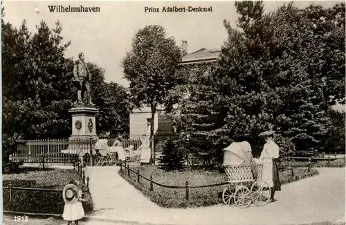 Wilhelmshaven - Prinz Adalbert Denkmal -483526
