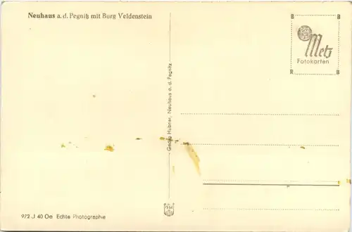 Neuhaus an der Pegnitz mit Burg Veldenstein -482342