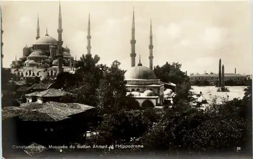 Constantinople - Mosquee du Sultan Ahmed -484786