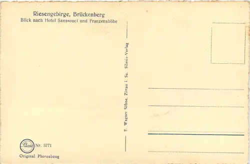 Brückenberg - Riesengebirge -484226