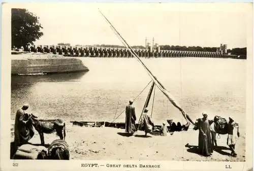 Egypt - Great Delta Barrage -484826