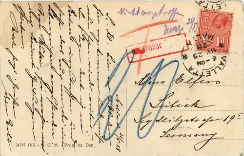 Valletta-Malta - A street of Steps -95046