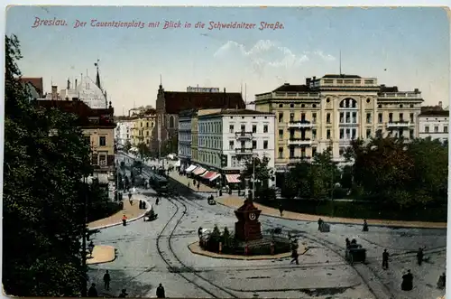 Breslau - Der Tauentzienplatz -482502