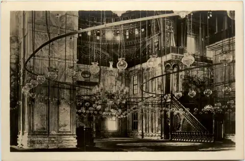 Cairo - Interior of the Mohamed Aly Mosque -484820