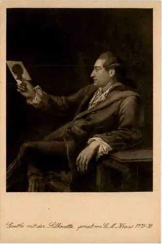 Goethe mit der Silhouette -484198