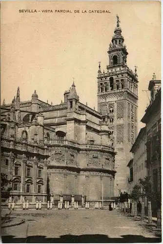 Sevilla - Vista Parcial de la catedral -484980