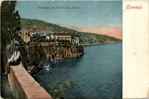 Sorrento - Panorama con Hotel delle Sirene -96068