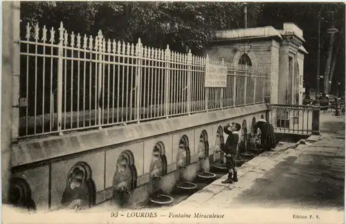 Lourdes - Fontaine Miraculeuse -486010