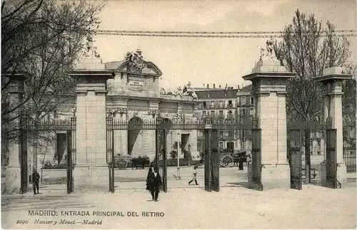 Madrid - Entrada Principal del Retiro -485016
