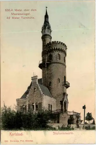 Karlsbad - Stephanienwarte -485064